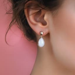 DIY Biżuteria z Mleka - Komplet: Naszyjnik "Together" + Kolczyki - thumbnail 4